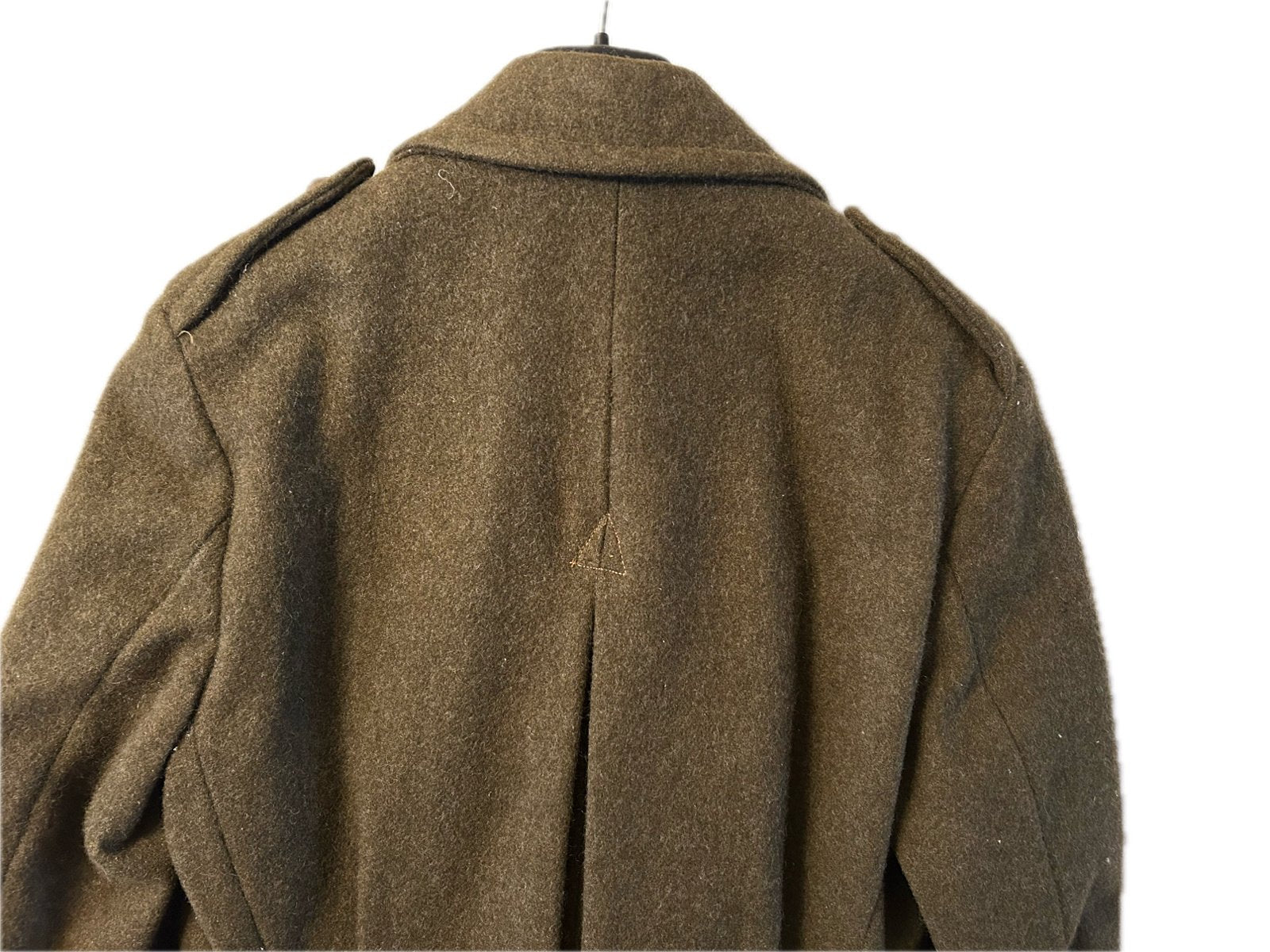 Wollen wintermantel Mariniers   -Uit de 40er jaren