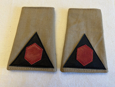 Paar schuifpassanten Spandrie KNIL