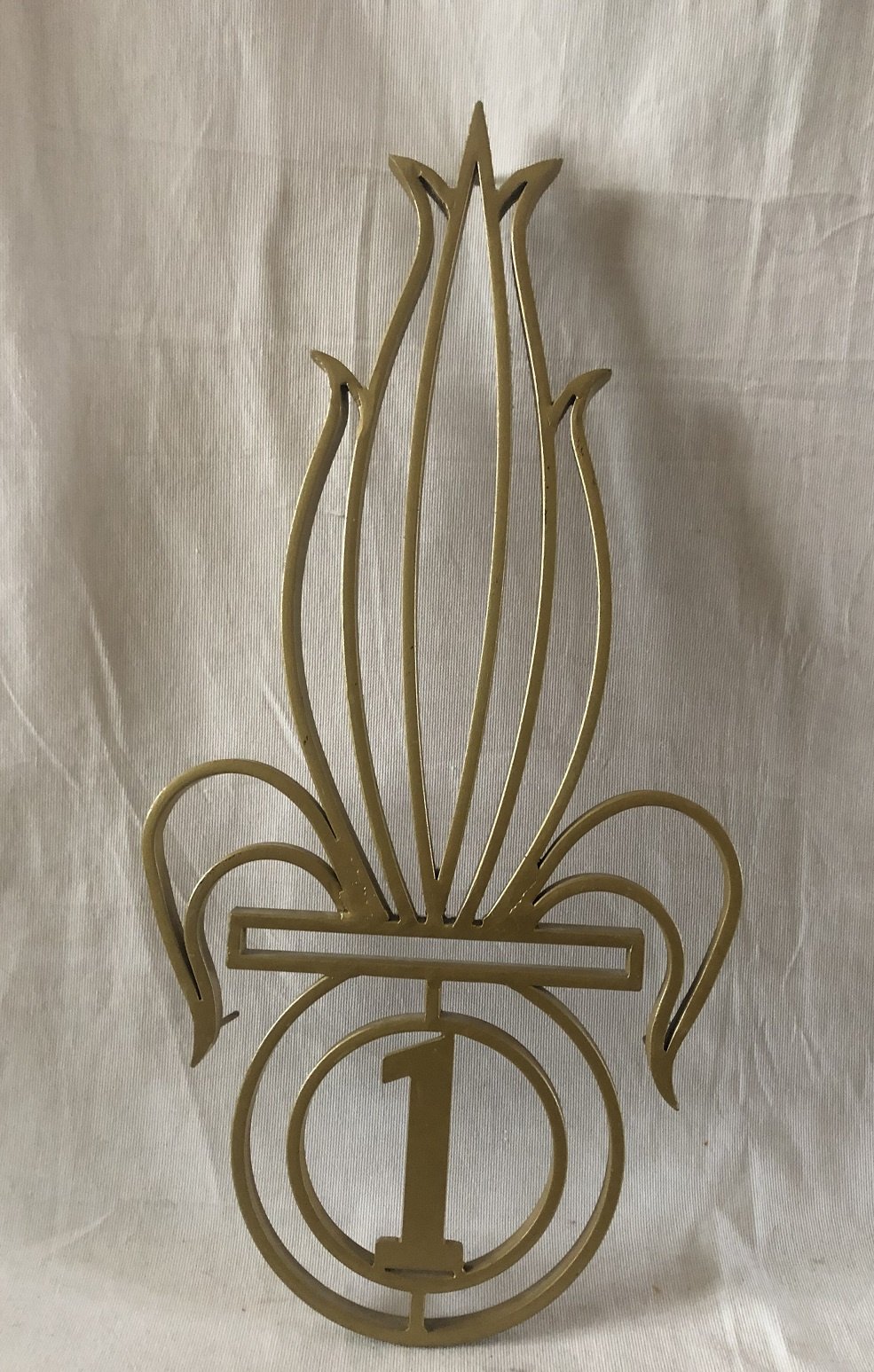 Ijzeren plaquette Legion Etrangere