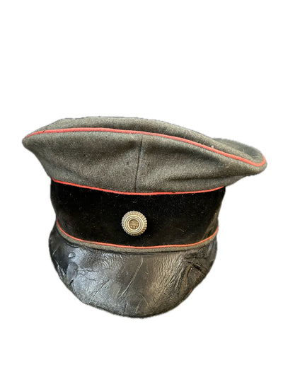 Schirmmütze Pruissisch Artillerie - Reservist  1914-1918 WO1