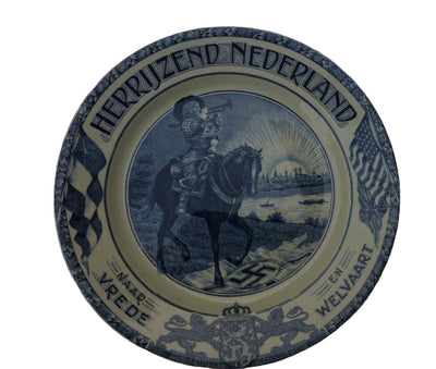 Herdenkings bord  Herrijzend Nederland