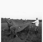 Original Soviet Canvas Poncho / Shelter Half (USSR) WWII