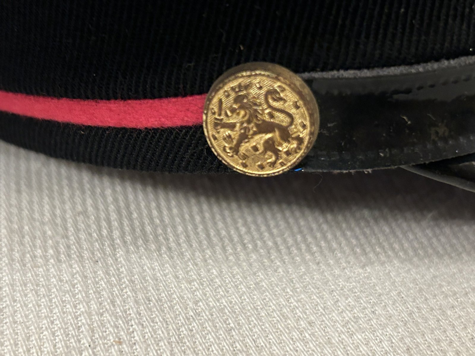 KL Hoofdofficier pet uit de 70er jaren