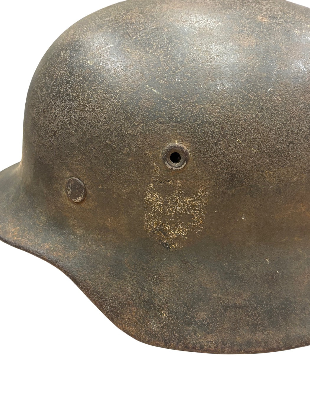 Duitse Wehrmacht M40 Stahlhelm - Heer enkeldecal - NS64 / DN74