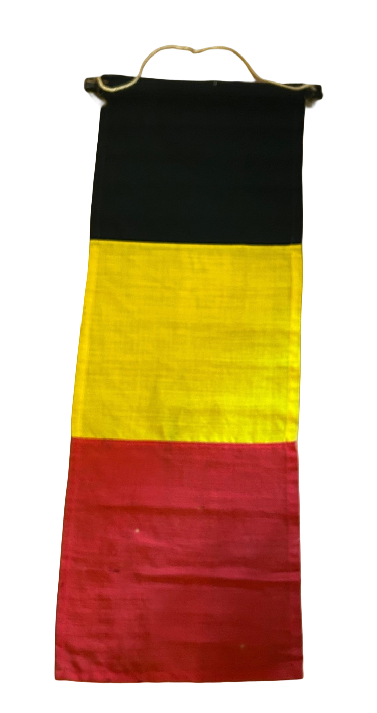 WO2 zeldzame Belgische banier