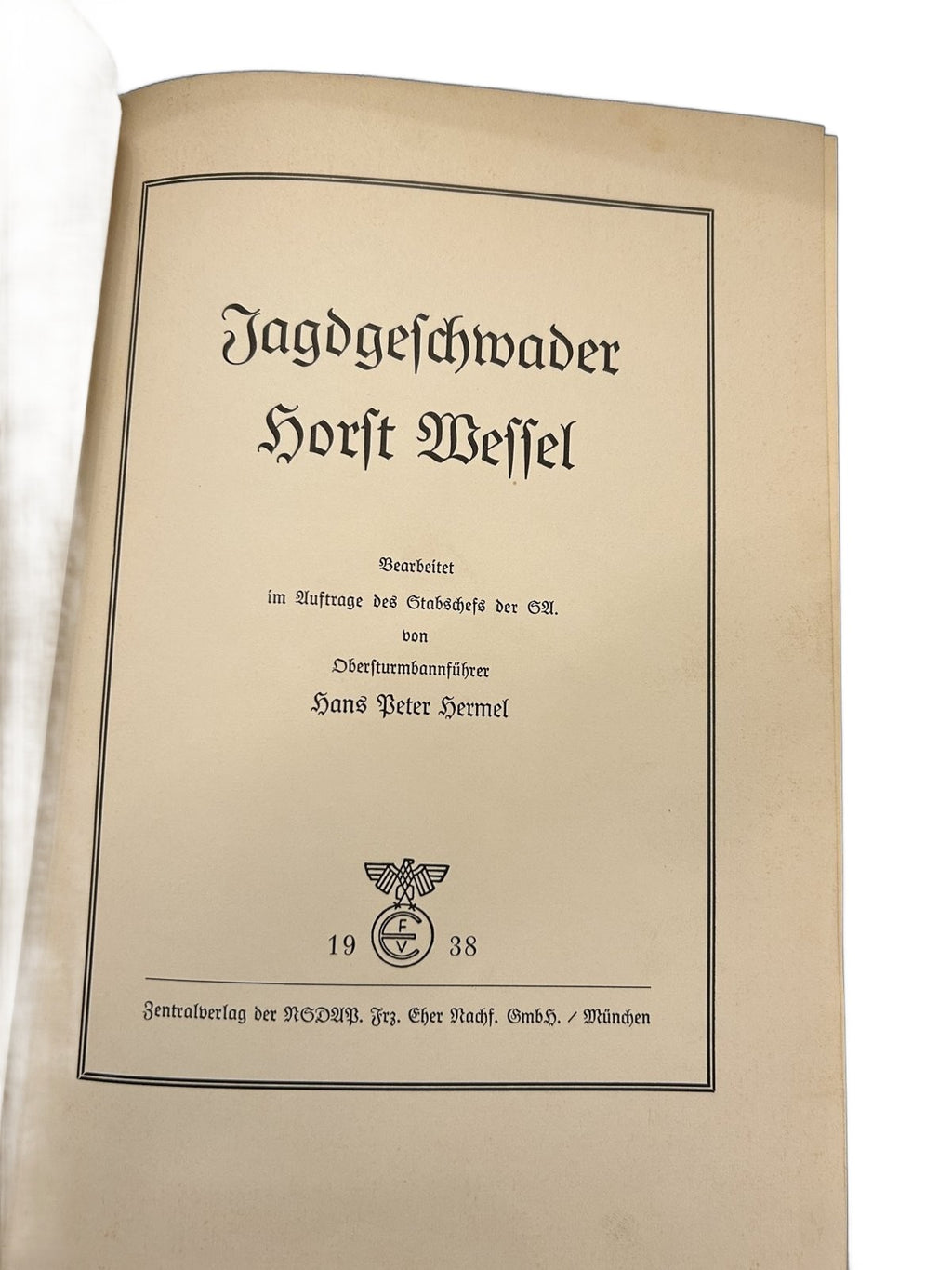 Jagdgeschwerder Horst Wessel 1938