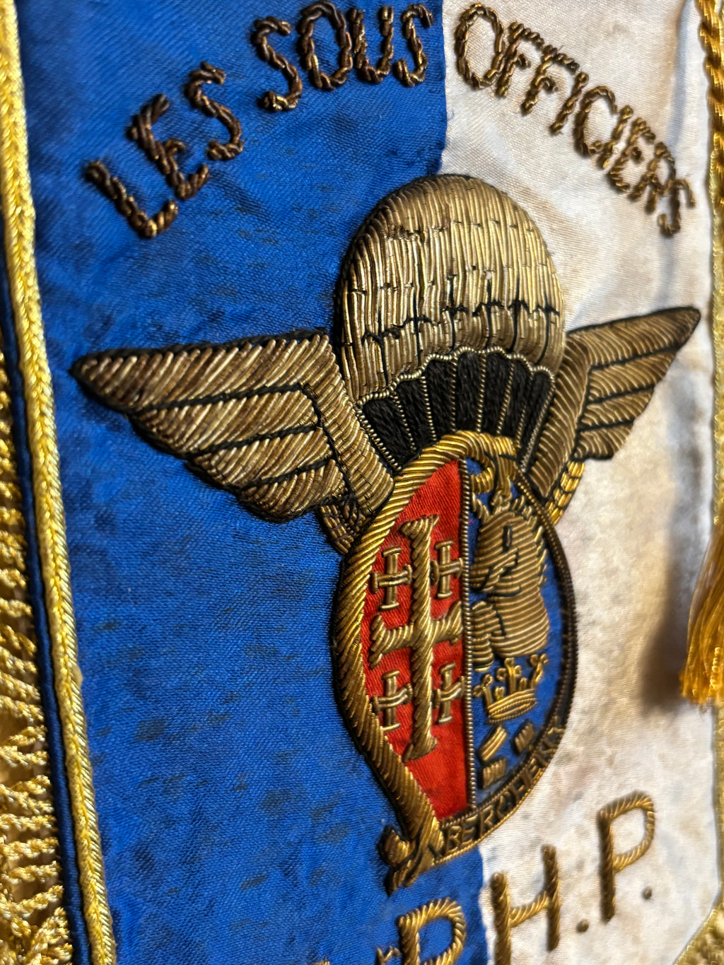 French military pennant 1st RHP - Sub-officers - Parachutists