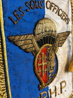 French military pennant 1st RHP - Sub-officers - Parachutists