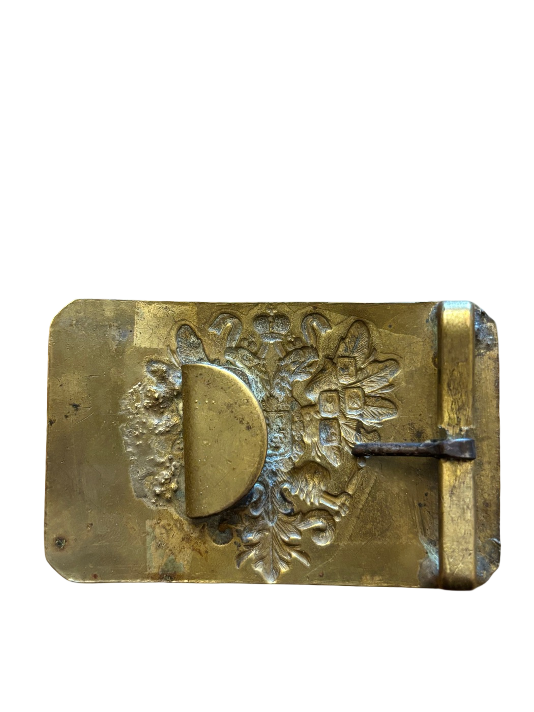 Boucle de Ceinturon Impériale Russe Antique M1907