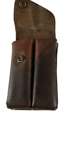 Bruin lederen magazijntasje Colt .45