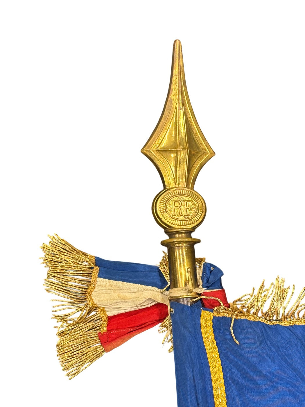 Zeldzame Frans zijden veteranenvaandel - Poilus d’Orient & T.O.E. - Couhé-Vérac, Vienne WW1