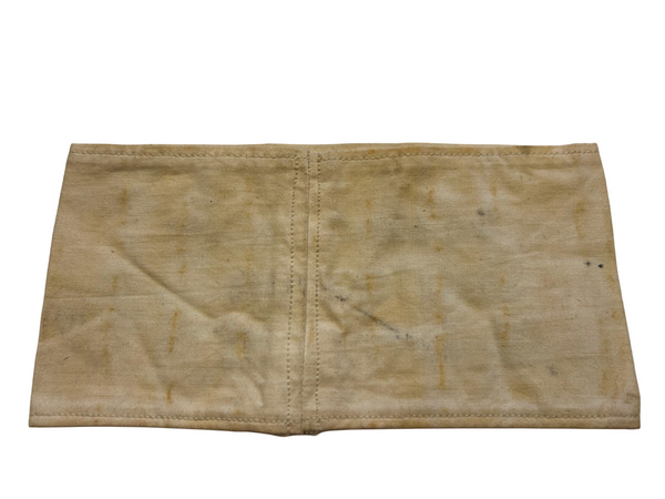 Duitse ‘Im Dienst der Deutschen Wehrmacht’ Mouwband WW2 gemarkeerd hover image