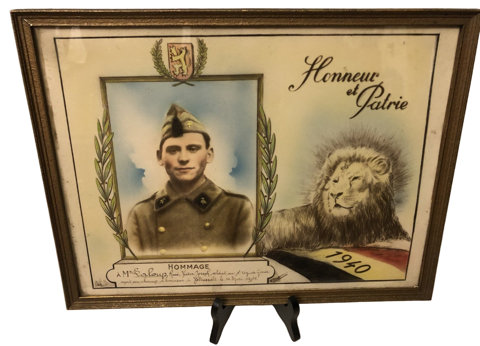 Hommage Belgische Soldaat Genie 1940