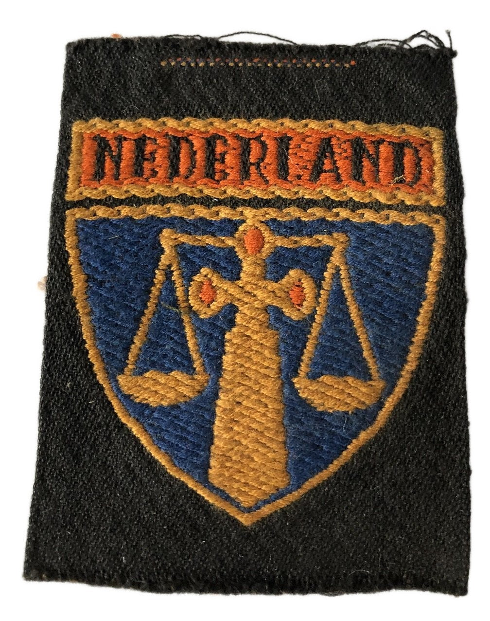 Mouwembleem Politieke Opsporingsdienst 1944