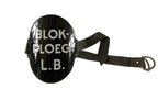 Emaille mouwschildje Blok-Ploeg L.B.