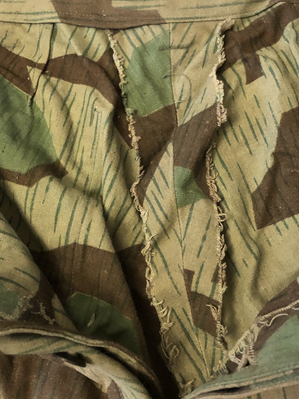 Duitse M31  camouflage   korte broek ww2