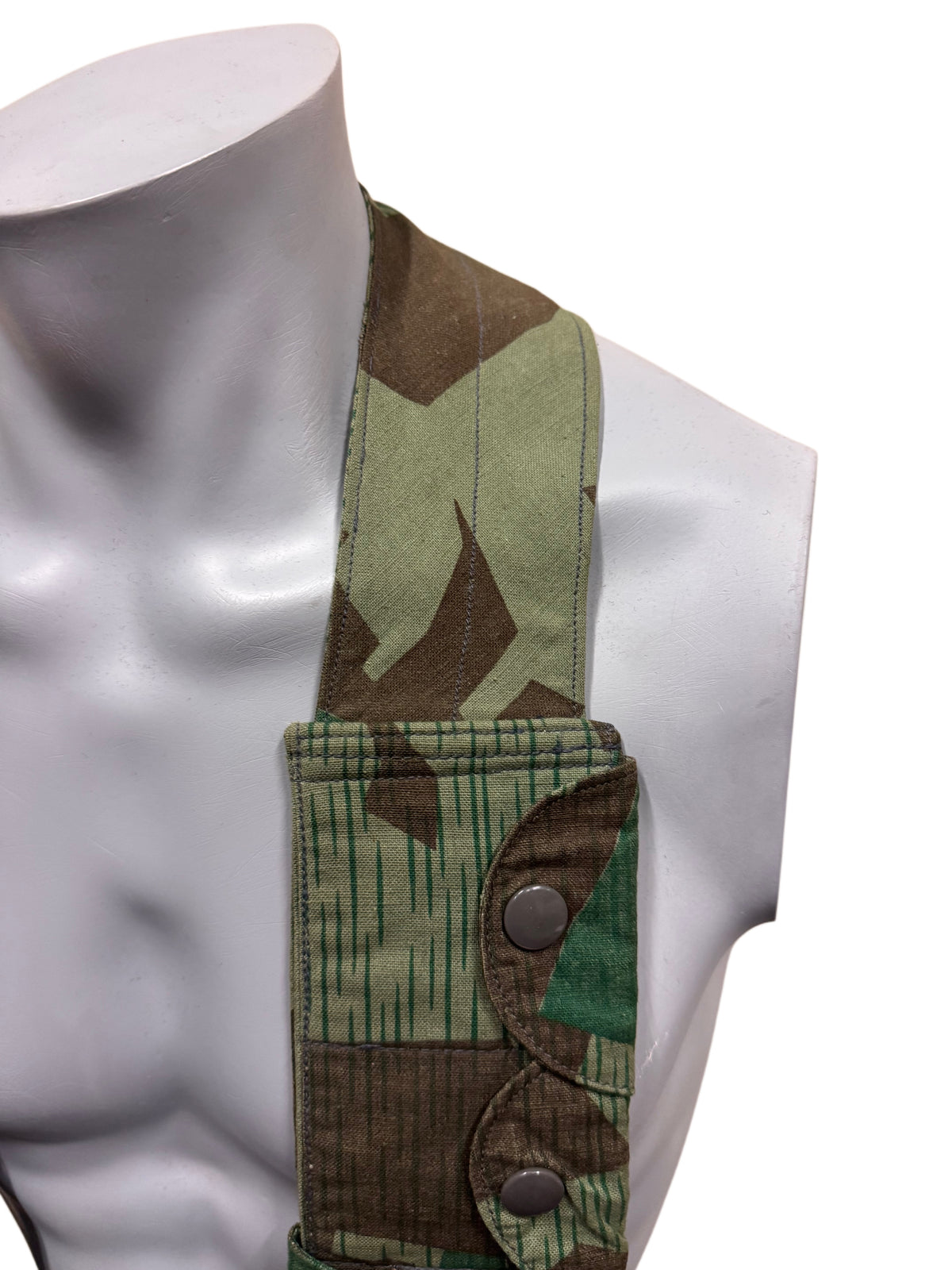 Luftwaffe Fallschirmjäger K98 Patronenbandolier Splittertarn WW2