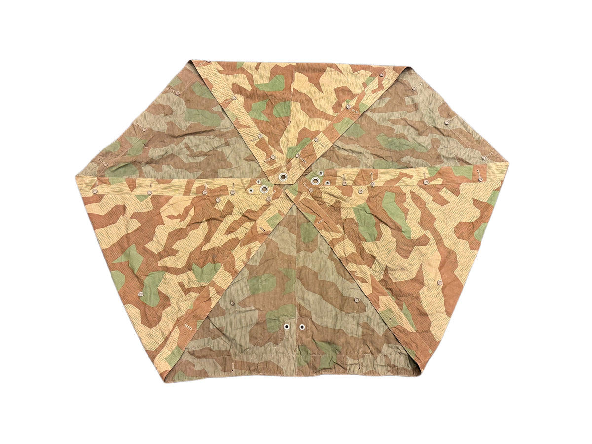 Original German Wehrmacht M31 Splittertarn camouflage shelter quarter