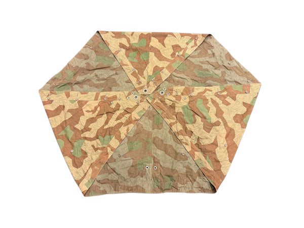 Toile de tente M31 originale de la Wehrmacht allemande, camouflage Splittertarn hover image
