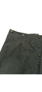 German Luftwaffe straight trousers wool size M