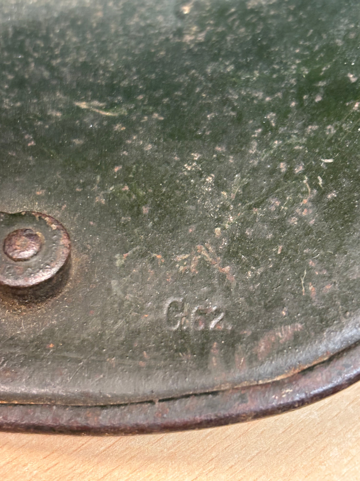 Duitse M16 stahl helm WW1 - Gebrüder Gnüchtel A.G. - maat 62
