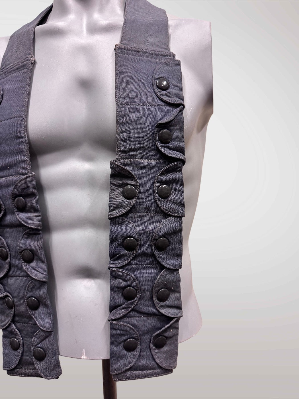 Luftwaffe Fallschirmjäger K98 Patronenbandolier blauw-grijs WW2