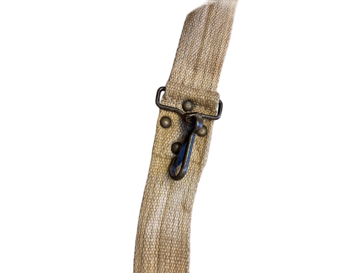 ANP Franse gasmaskertas met masker en filter WO2 1939