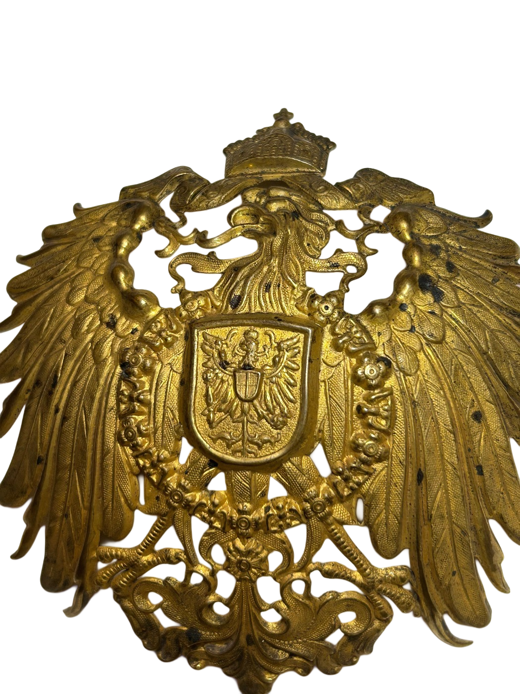 Imperiale Duitse koloniale pithhelm-adelaar helmplaat