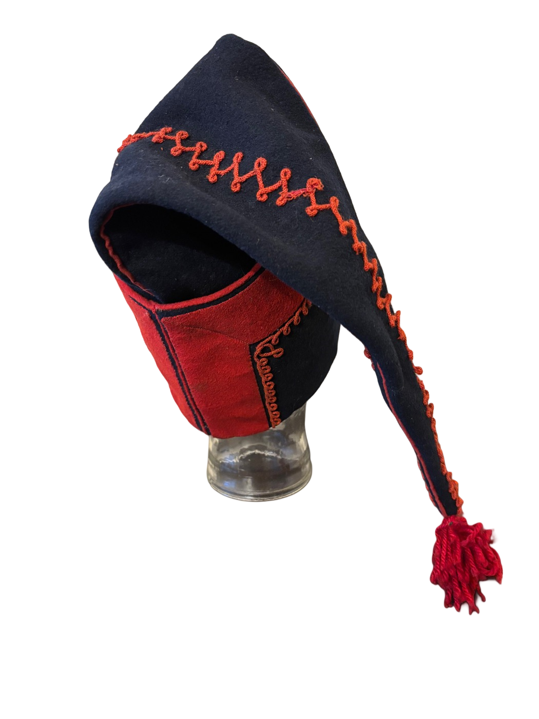 Zeldzame Theater aanmaak Franse bonnet de police d’artillerie