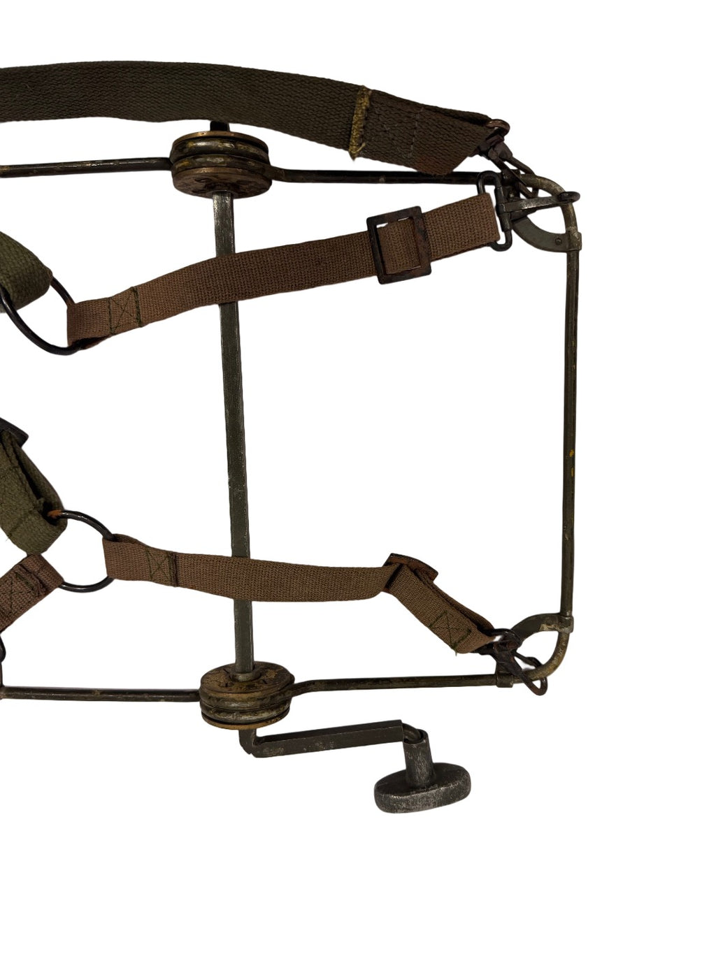 WW2 US signal corps reel RL-39 & ST34 + 35 support straps