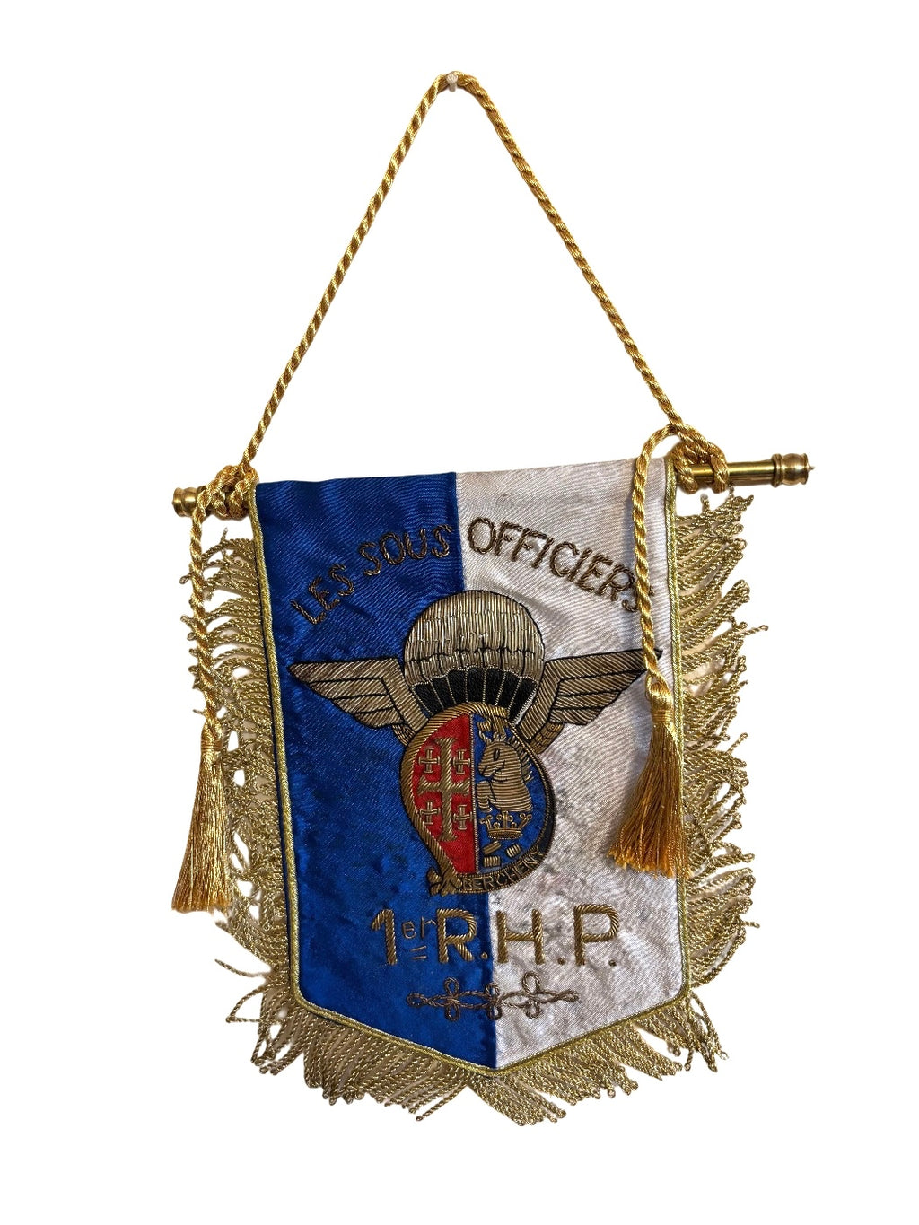 French military pennant 1st RHP - Sub-officers - Parachutists