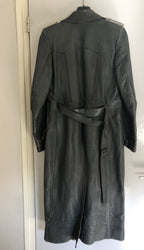 Lederen Officiers mantel