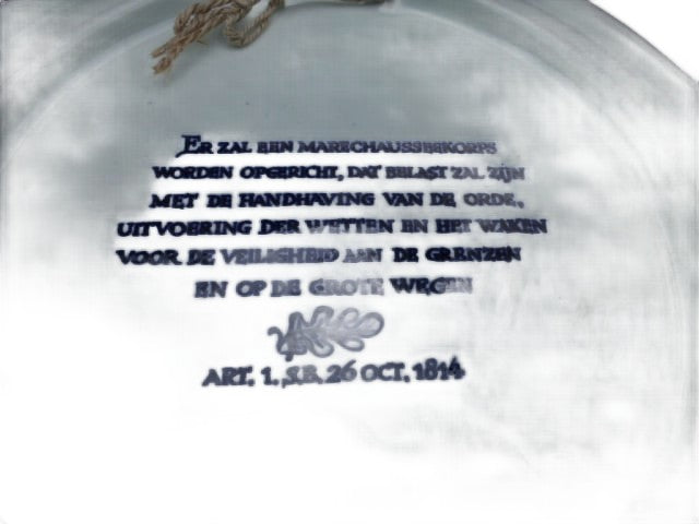 Herinnerings bord 1814-1964