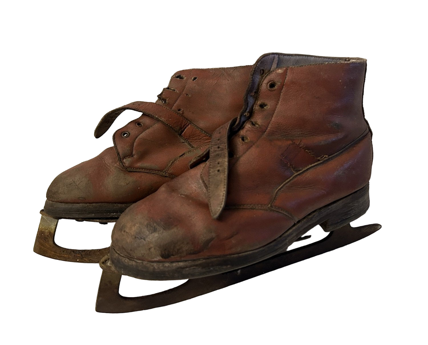 Schaatsen uit de 40er jaren