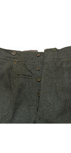 German Luftwaffe straight trousers wool size M
