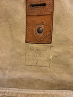 ANP Franse gasmaskertas met masker en filter WO2 1939
