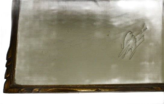 Ingelijst portret Belgische soldaat  1934