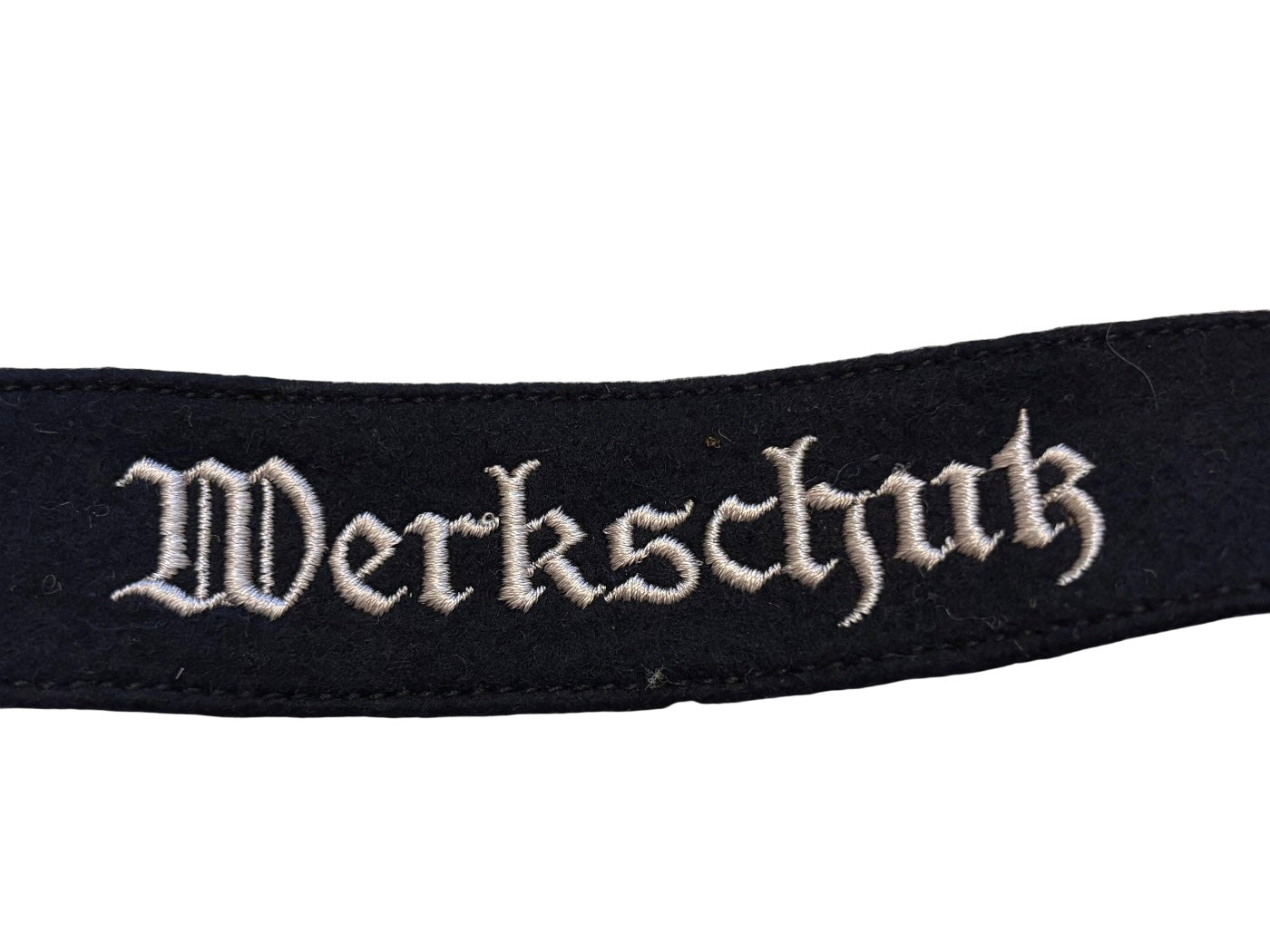 Werkschutz Armband Duitse Fabriekspolitie WW2