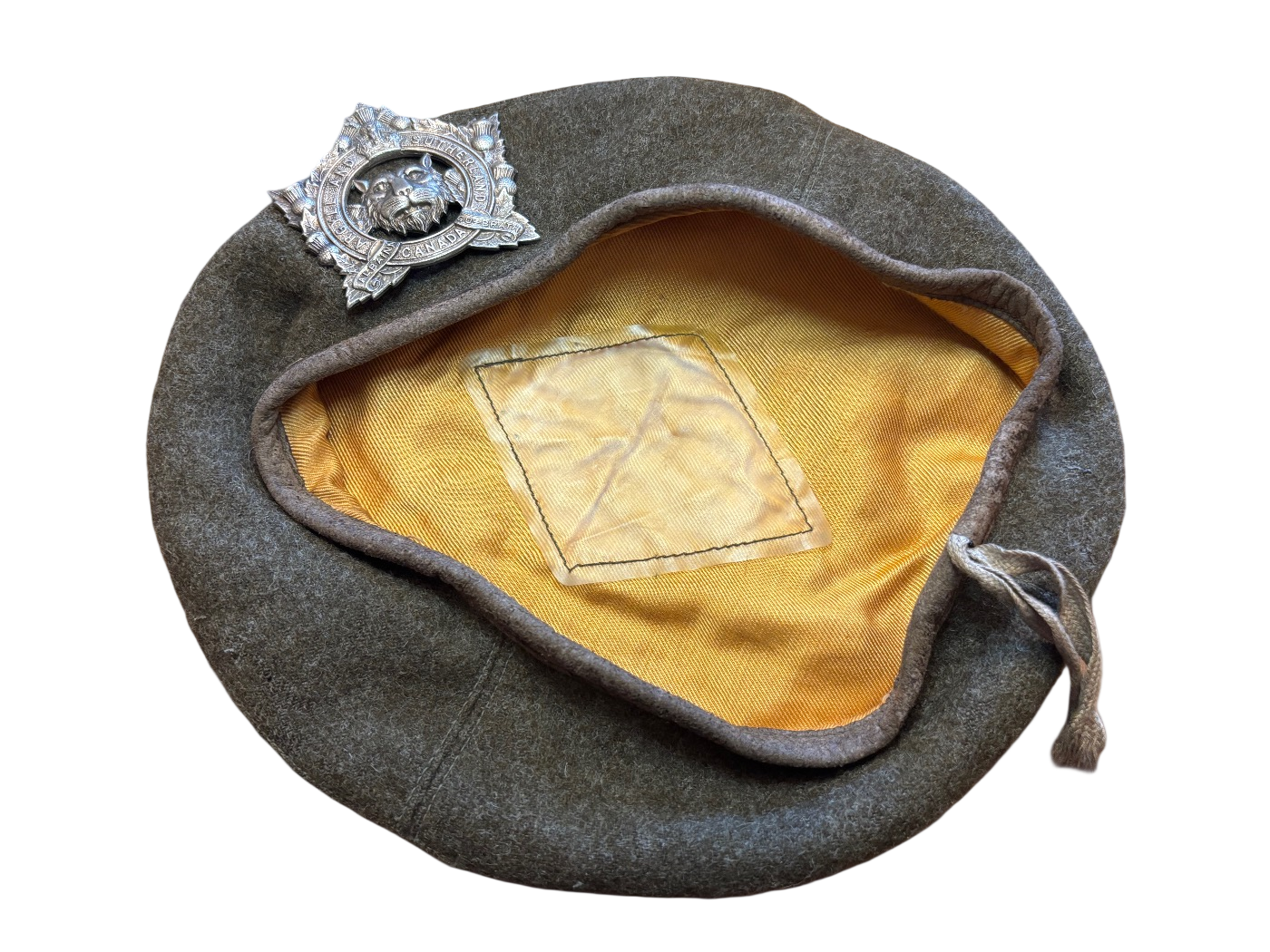 Original Canadian beret WW2