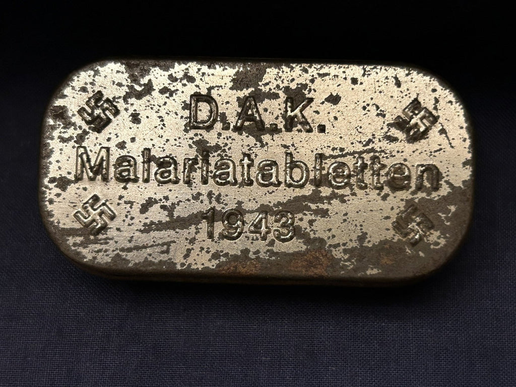 D.A.K . Malariatabletten  blikje 1943