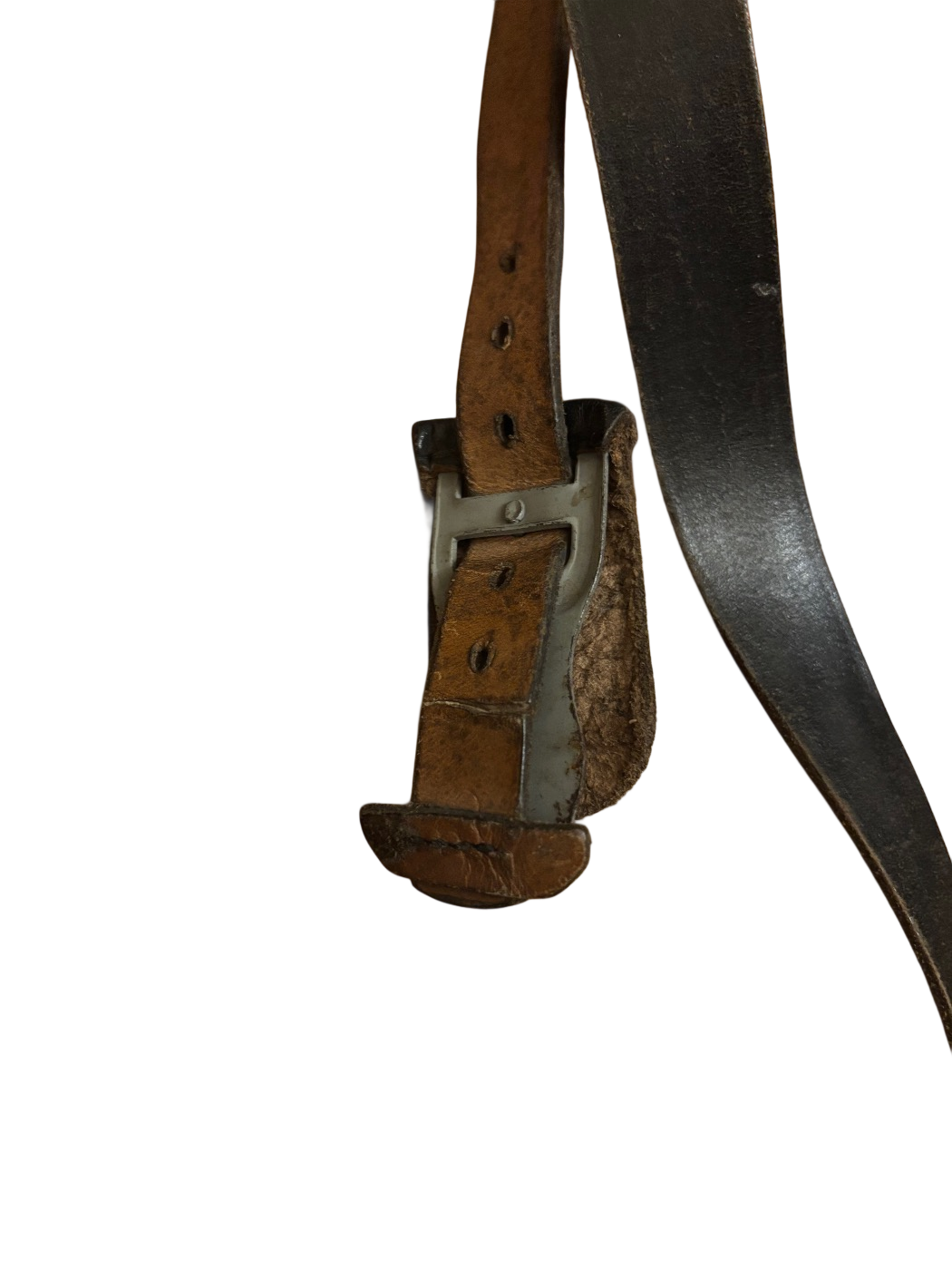 Sangle en Y en cuir Fallschirmjäger