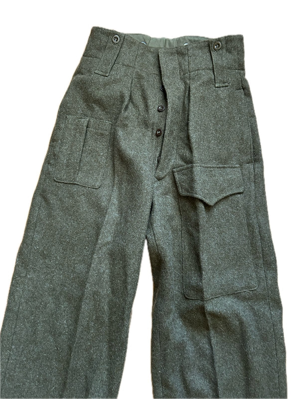 Wollen battle dress broek maat 47 hover image