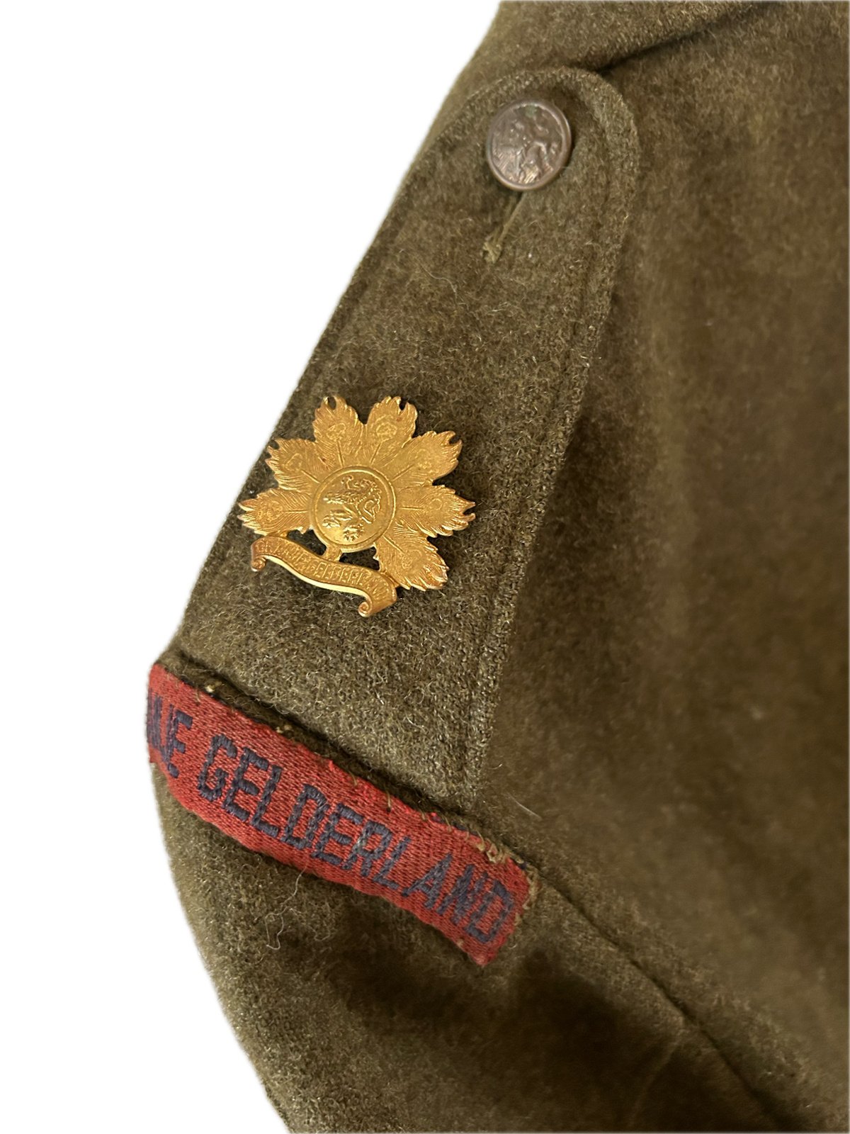 Battle dress jekker Oranje Gelderland -50er jaren