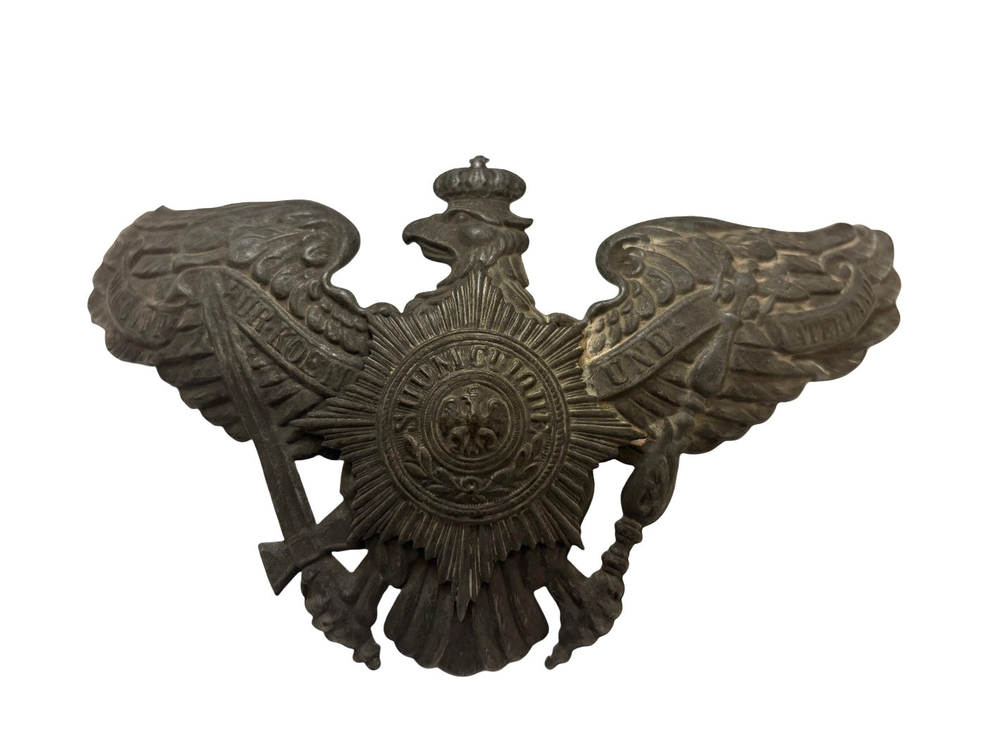 Ersatz Garde Helmplaat M1915