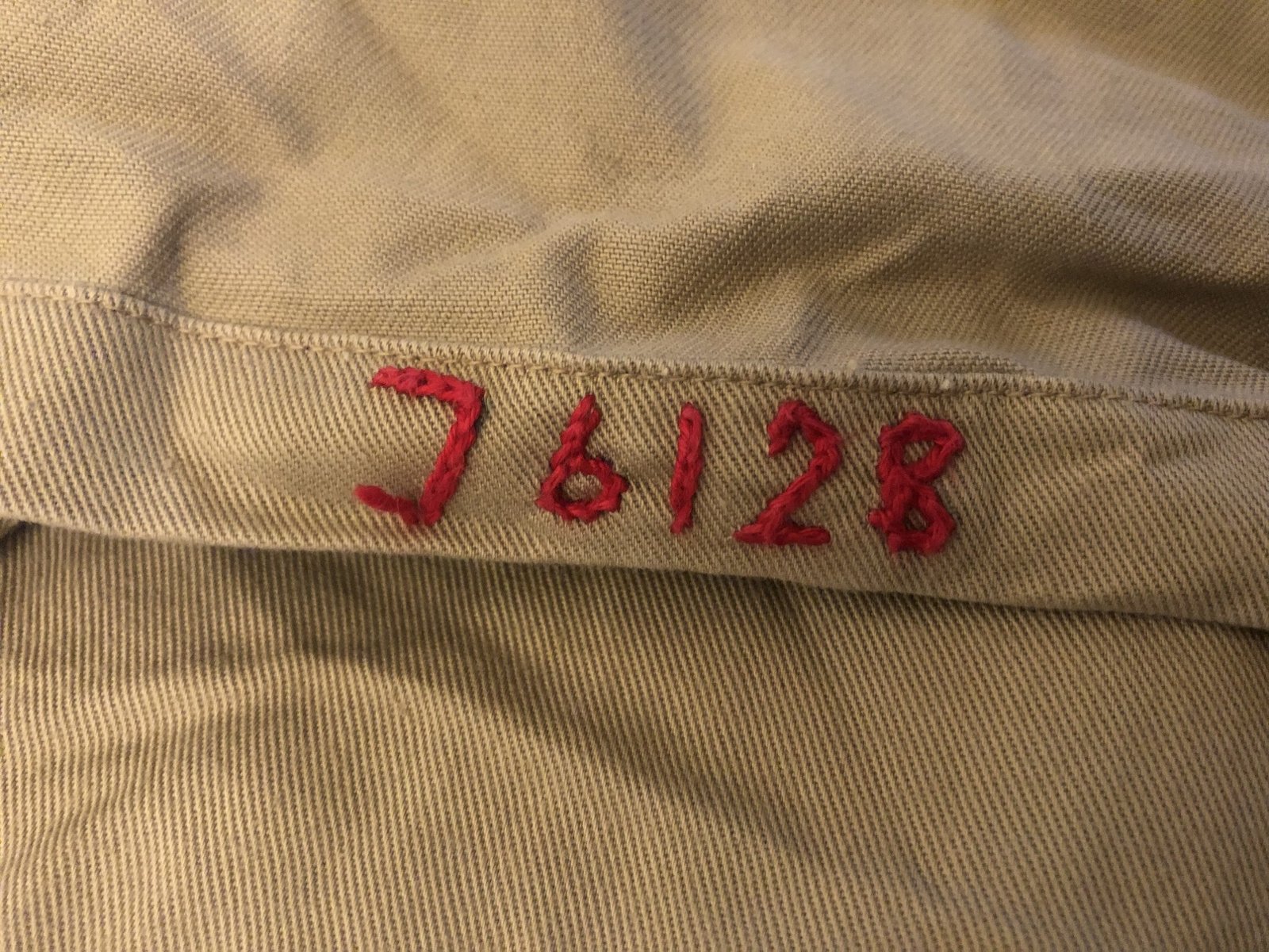 Tropen hemd Korps Mariniers 60jaren