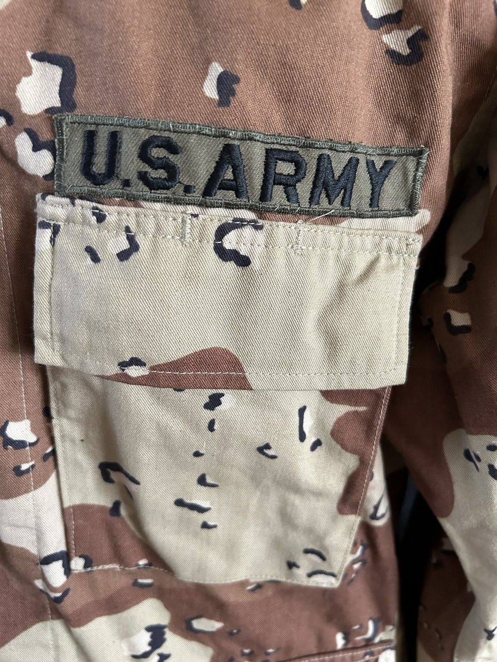 US Gevechts jasje Desert Storm Choclate chip camouflage