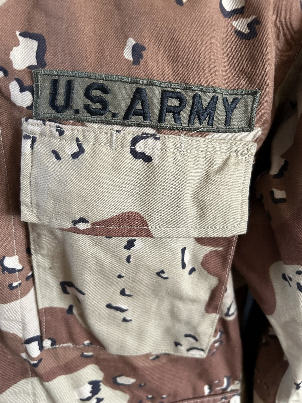 US Gevechts jasje Desert Storm Choclate chip camouflage