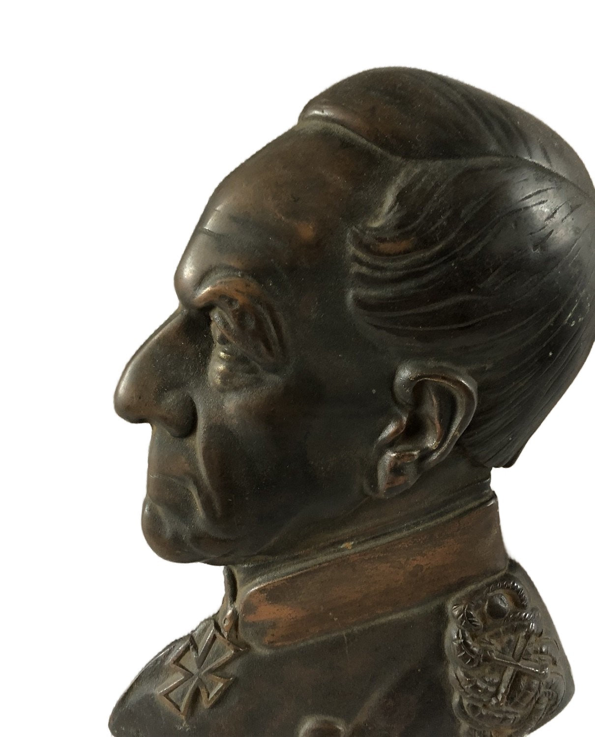 Metalen plaquette Generaal Veldmaarschalk Colmar von der Goltz