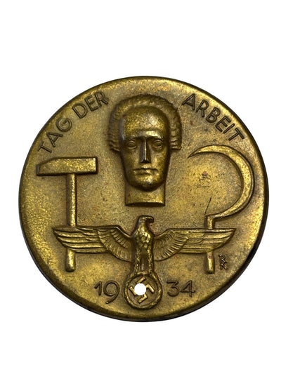 NSDAP Labour Day 1934 Tinnie