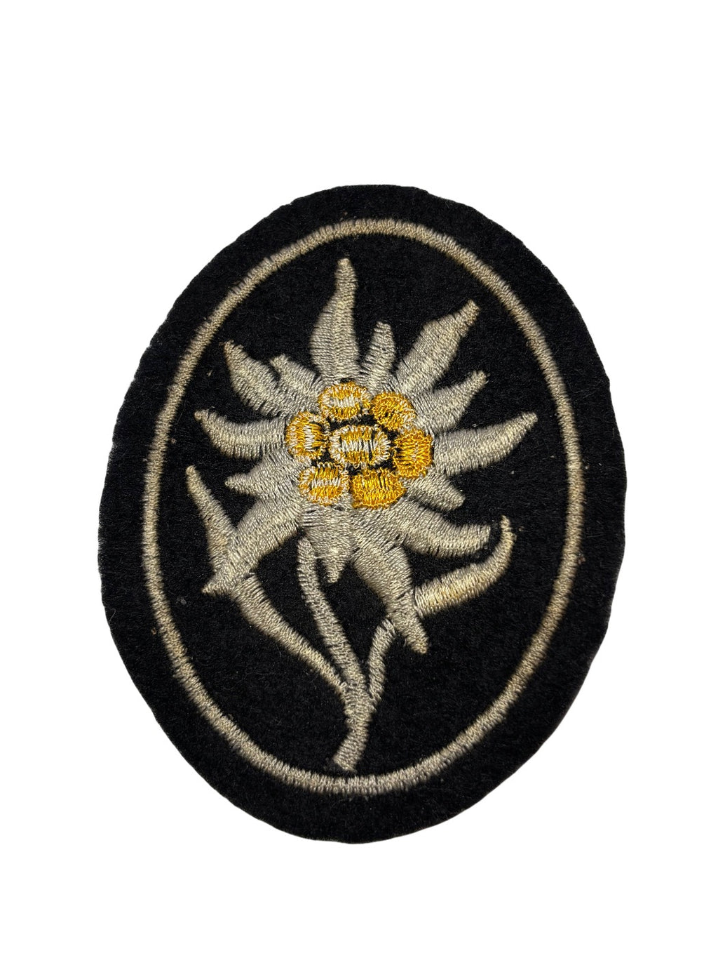 Waffen-SS Edelweiss Gebirgstruppen mouwembleem WW2